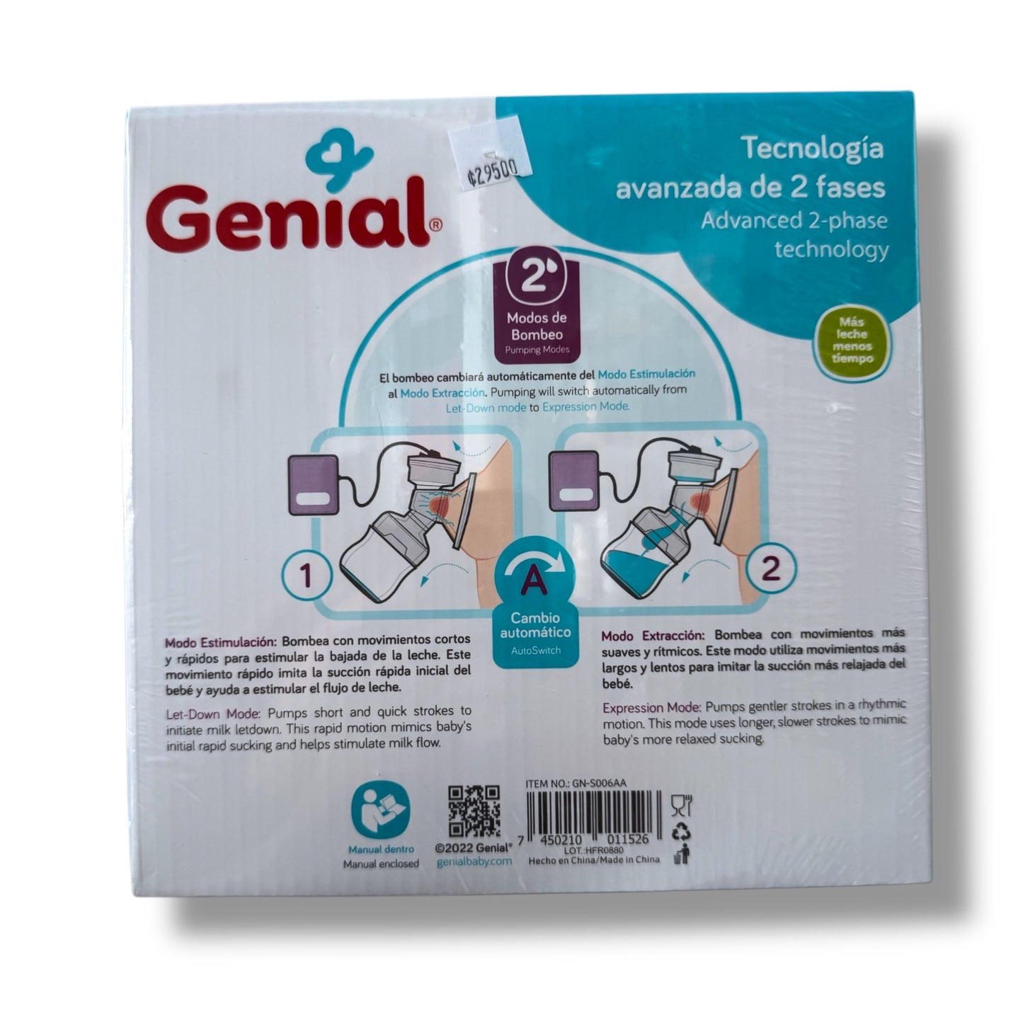 Extractor Eléctrico Doble Genial