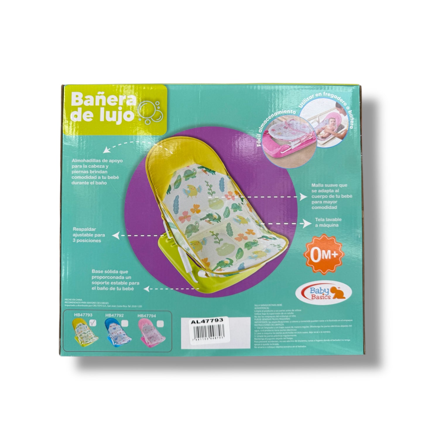 Silla Bañera Baby Basics