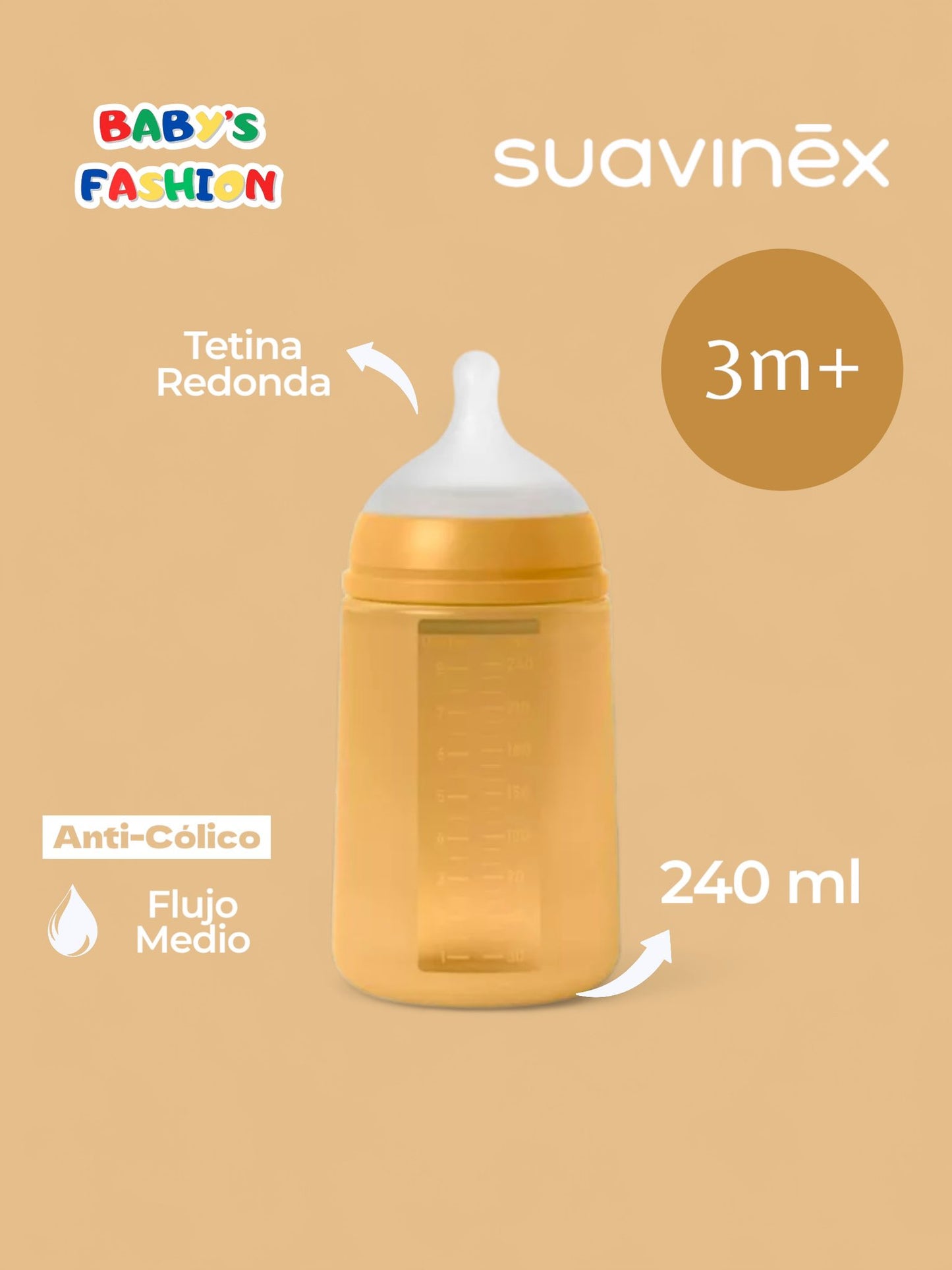 Biberones Suavinex Selection 240 ml