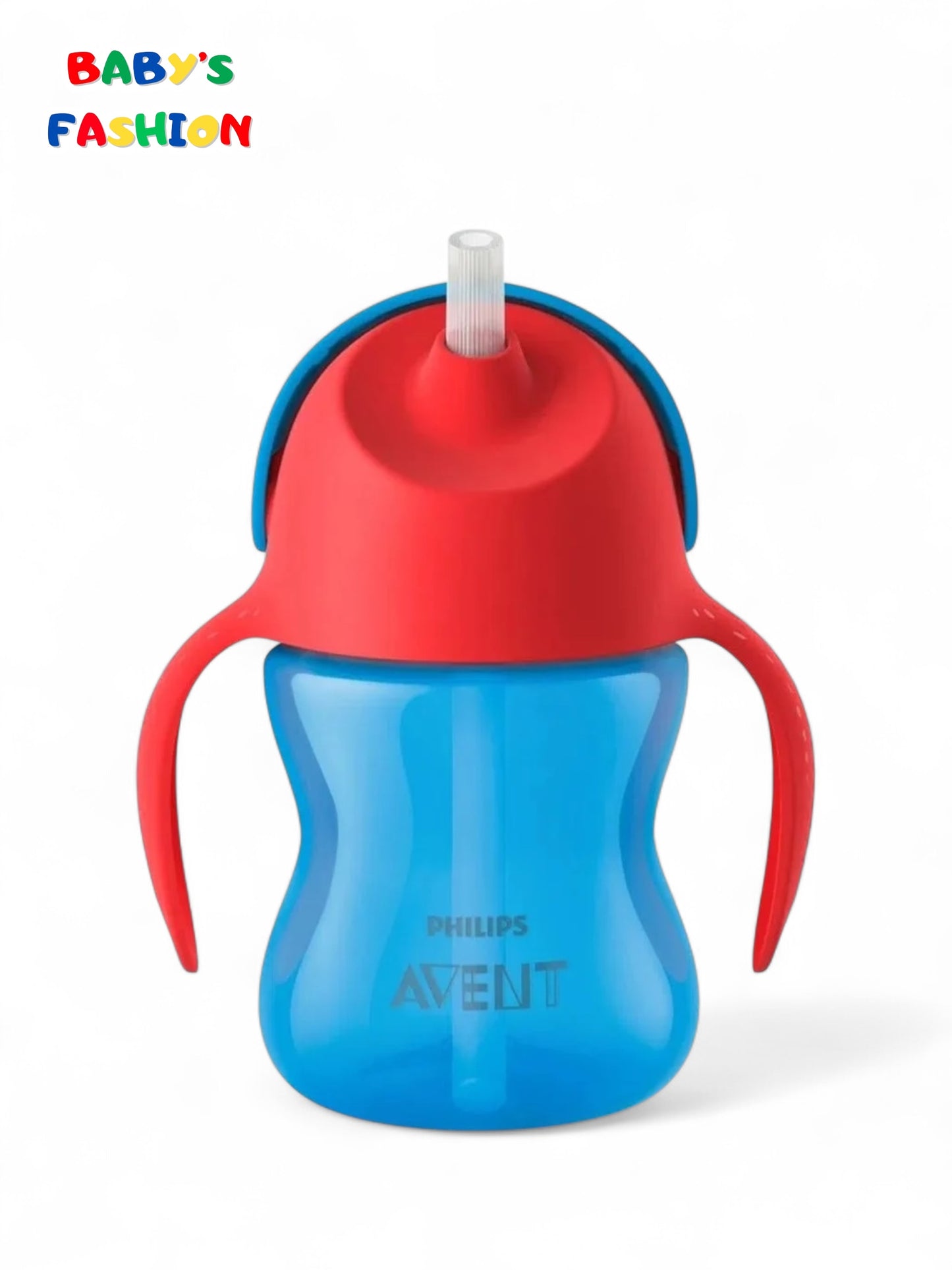 Vaso con Pajilla Curvada