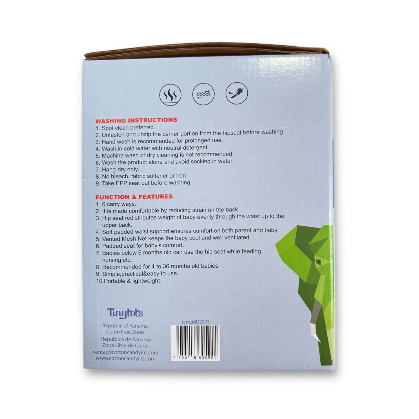 Cargador TINYTOTS 6 en 1