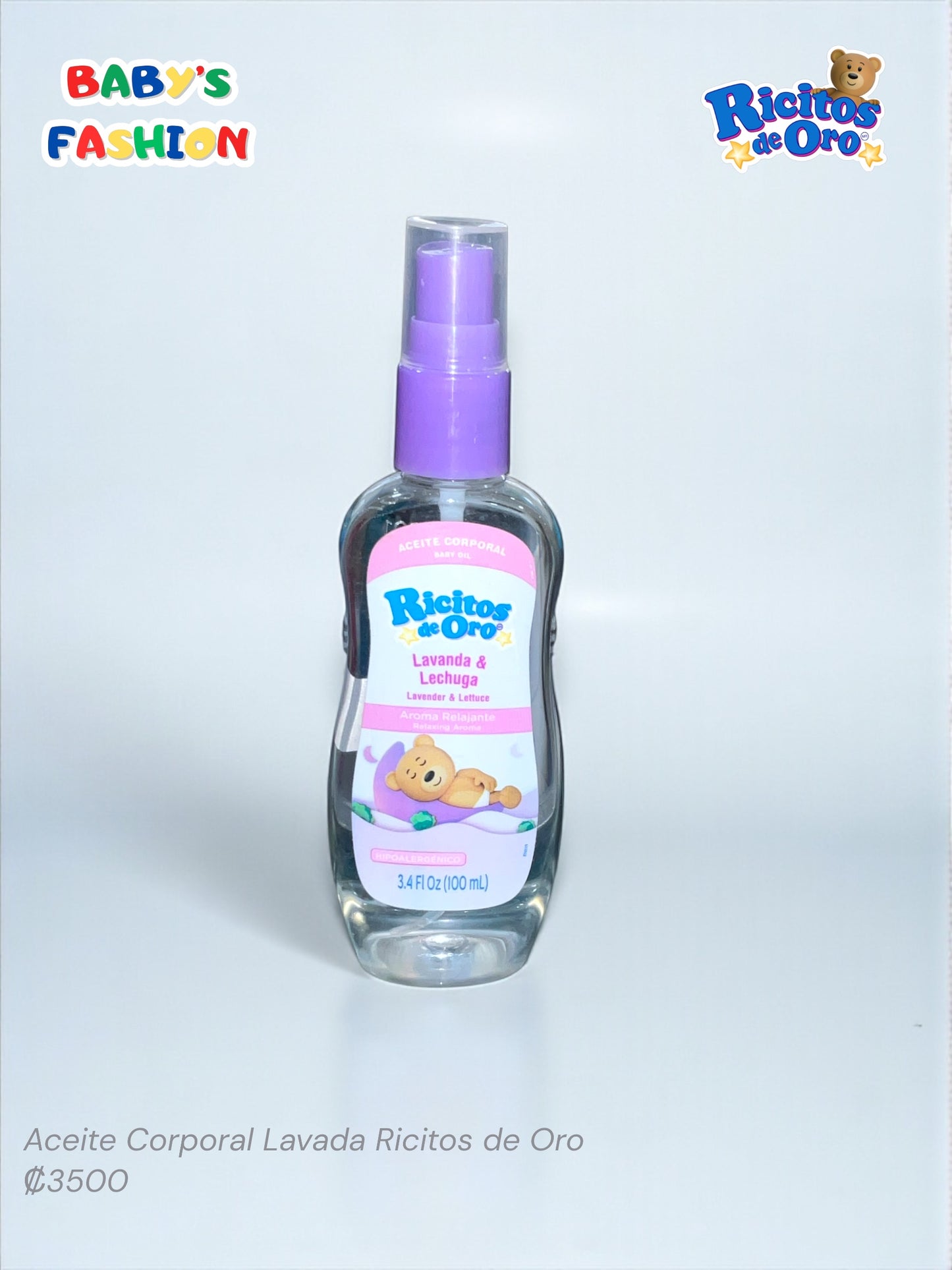 Aceite de Lavanda Ricitos de Oro