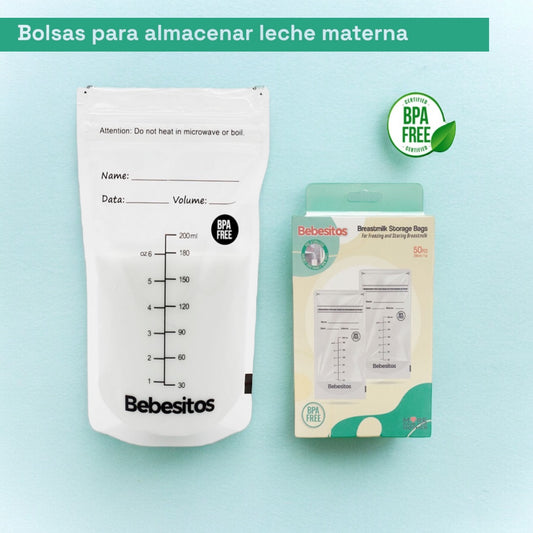 Bolsas para almacenar leche materna Bebesitos