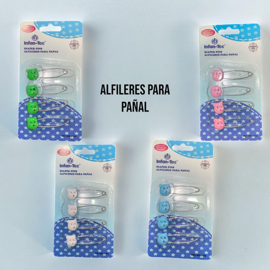 Alfileres para Pañal Infan-Tec