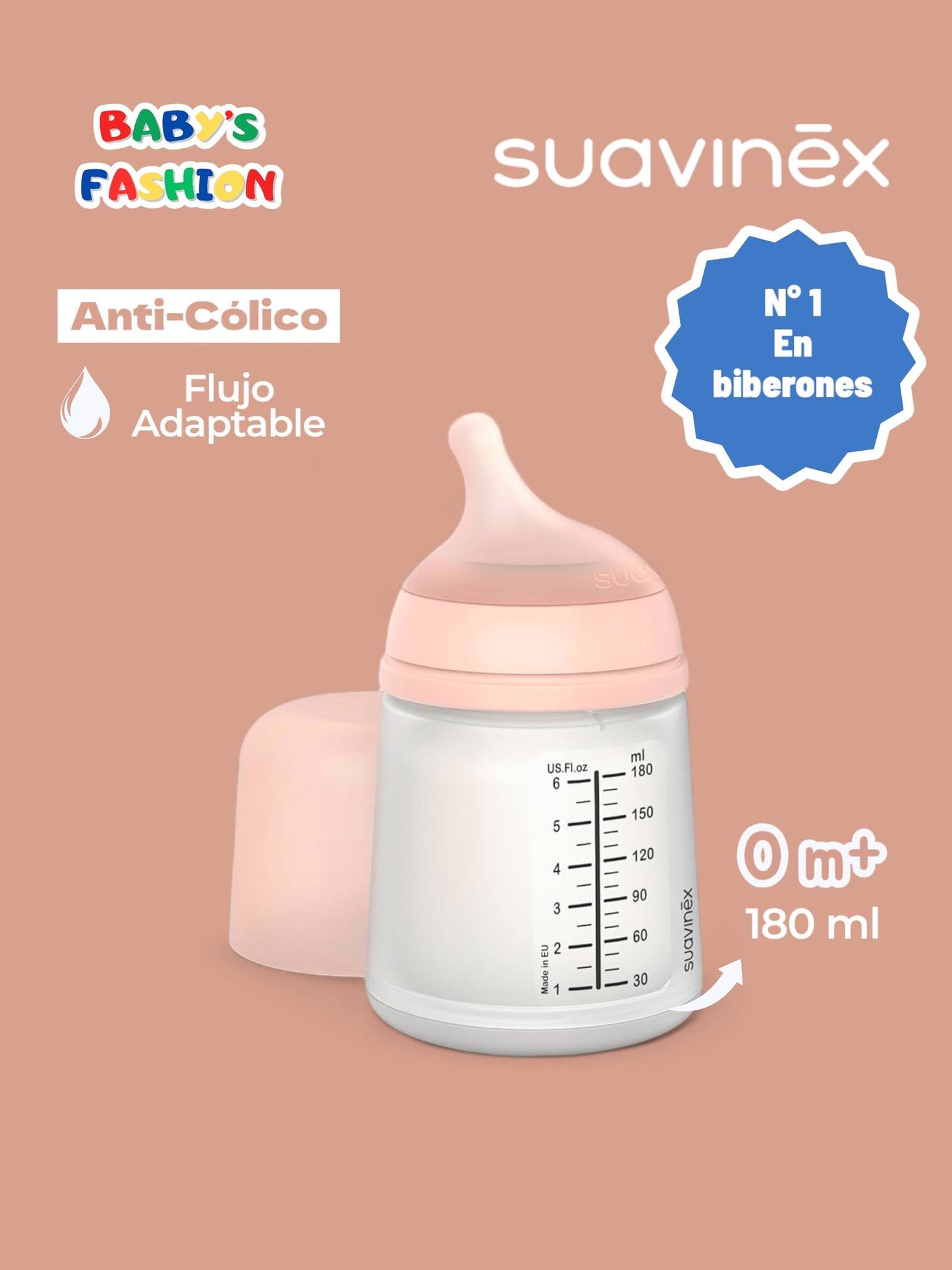 Suavinex Biberon Zero Zero