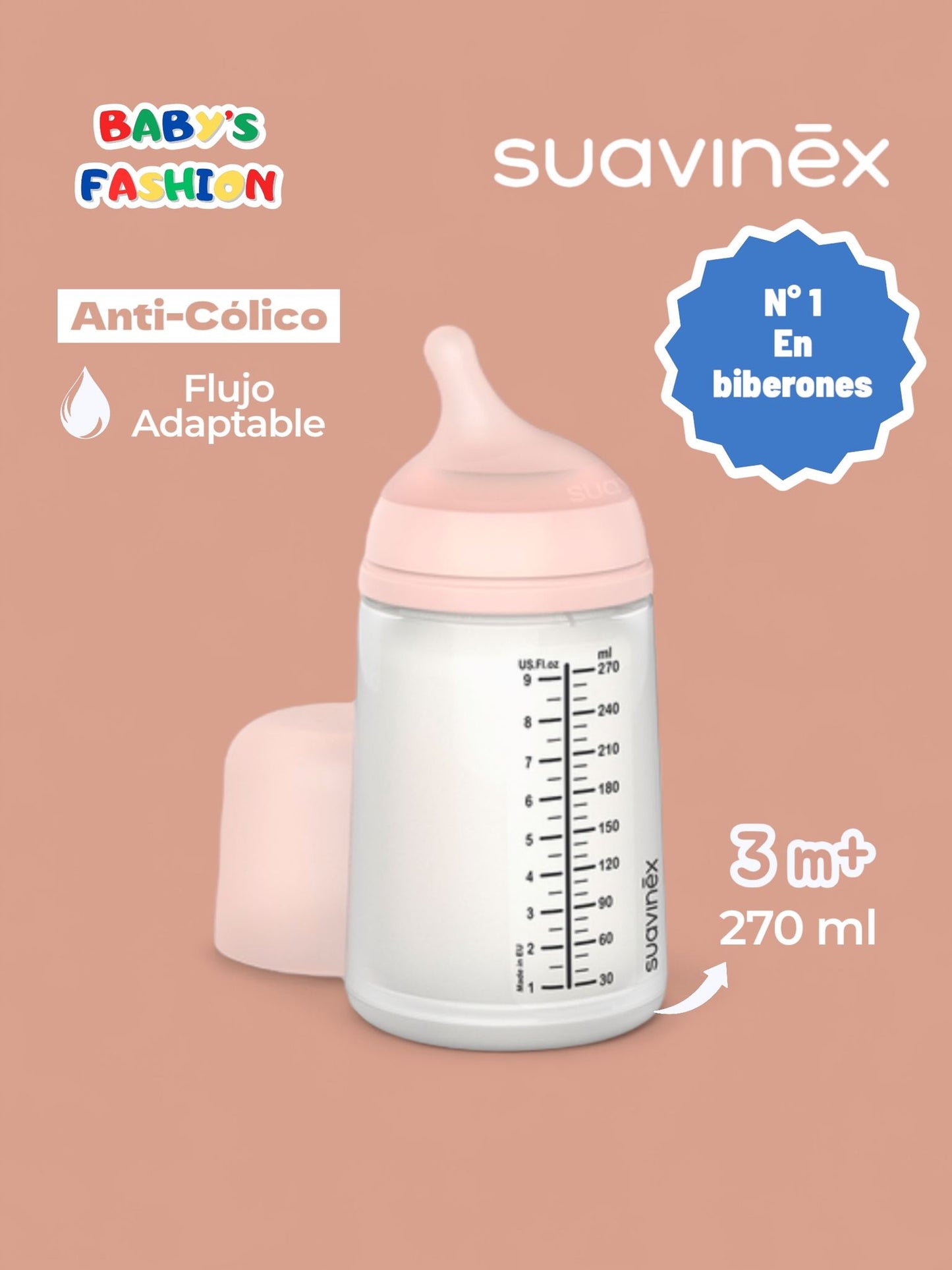 Suavinex Biberon Zero Zero