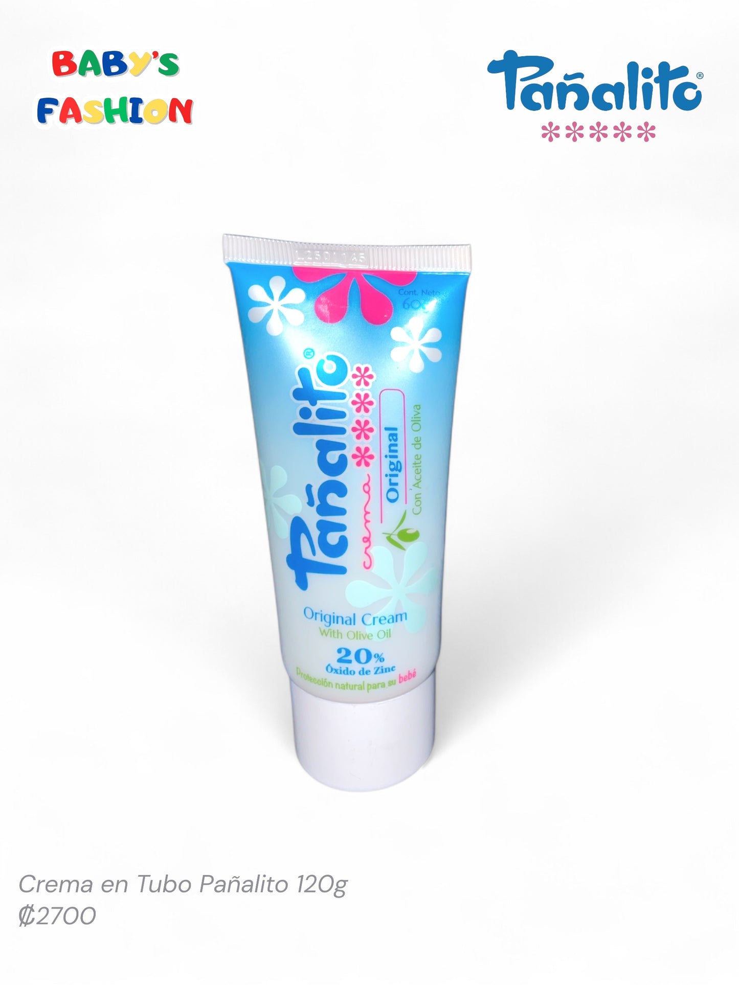 Crema en Tubo Pañalito 120g