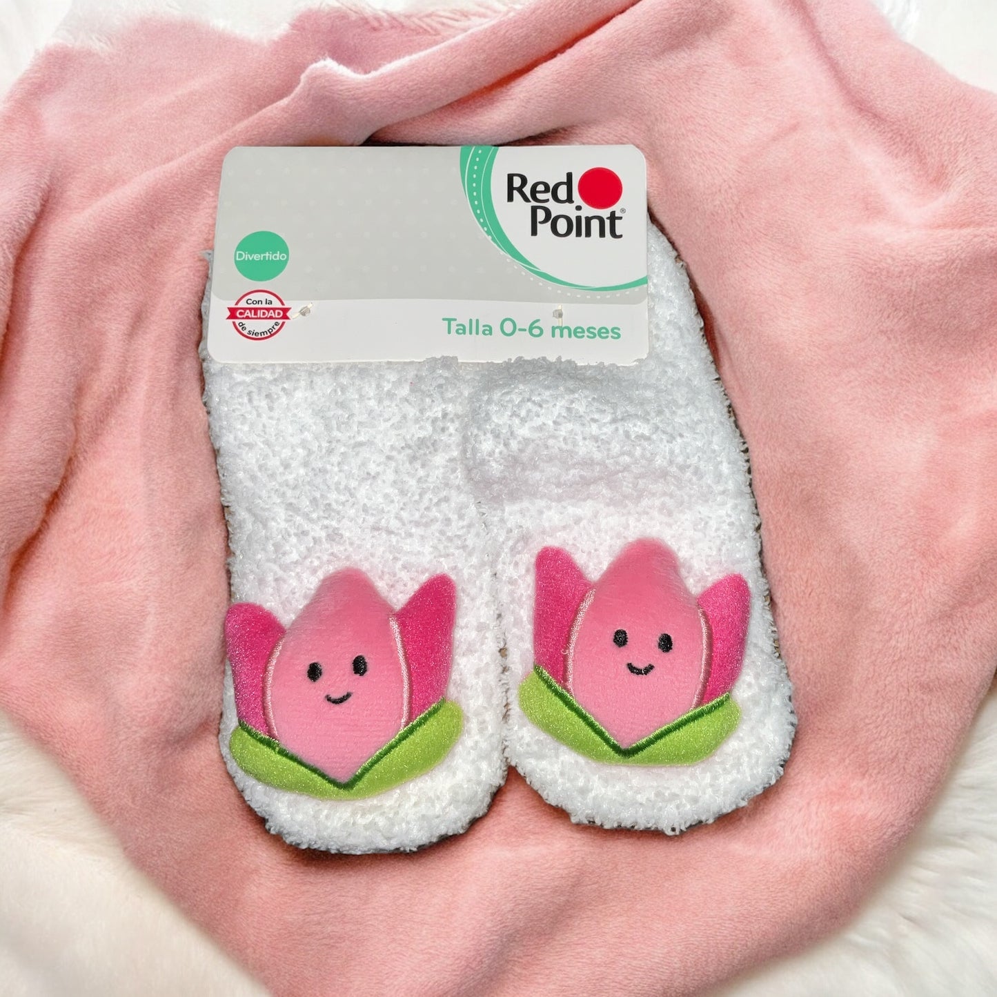 Medias 0-6 meses con Muñeco Sonajero