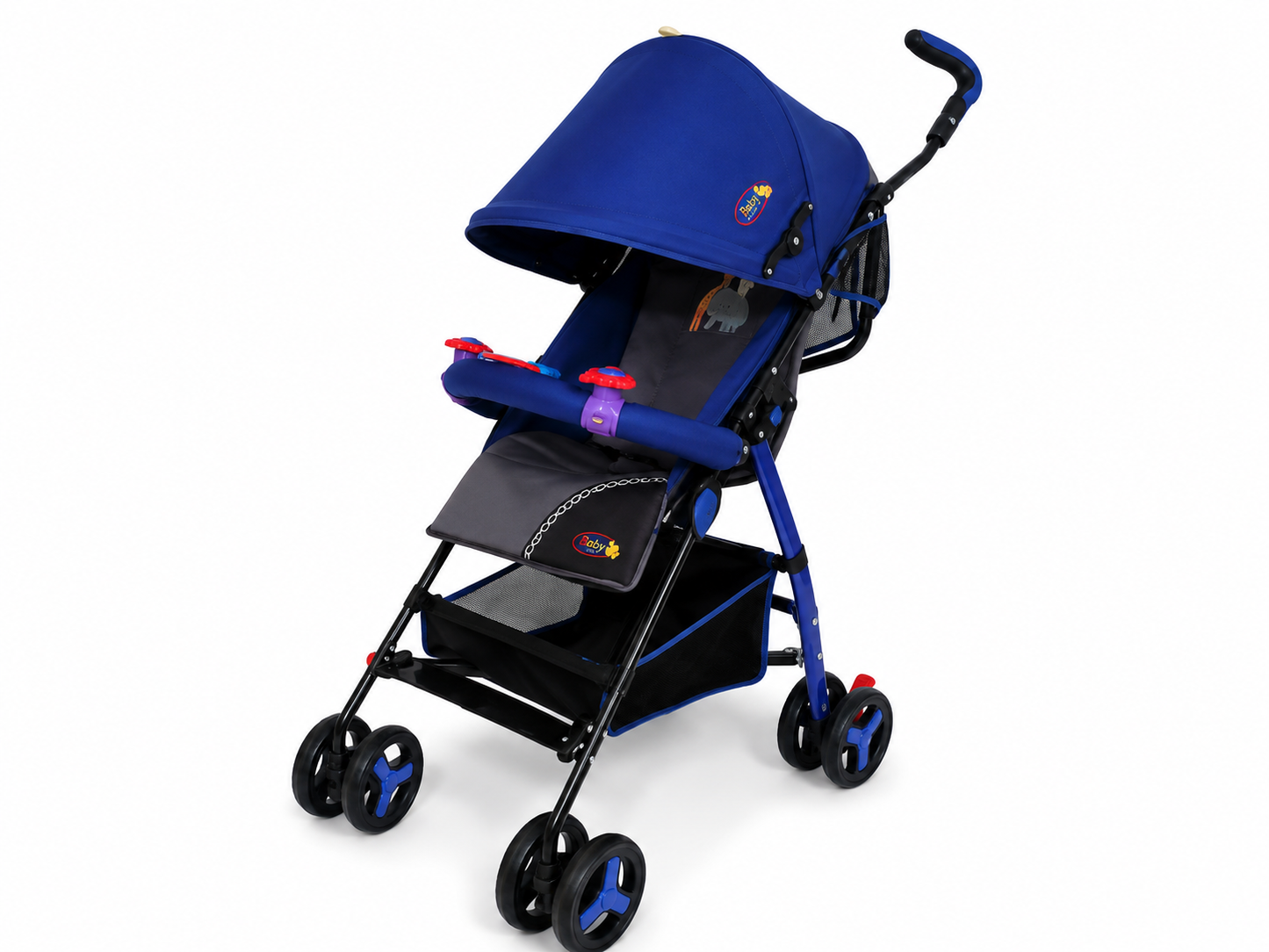 Coche Sombrilla Baby Basics Azul