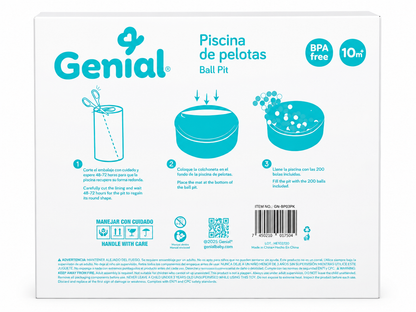 Piscina Genial 200 Pelotas