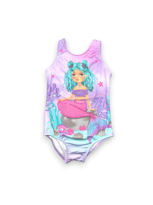 Traje de Baño Niña Sirena